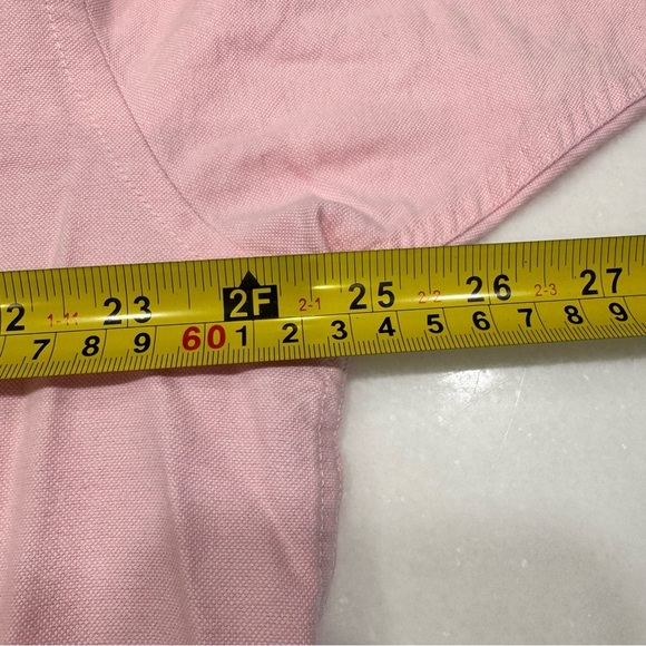 Paul Smith Men’s Button Down Shirt Pink Short Sleeve Size Medium - Picture 6 of 11